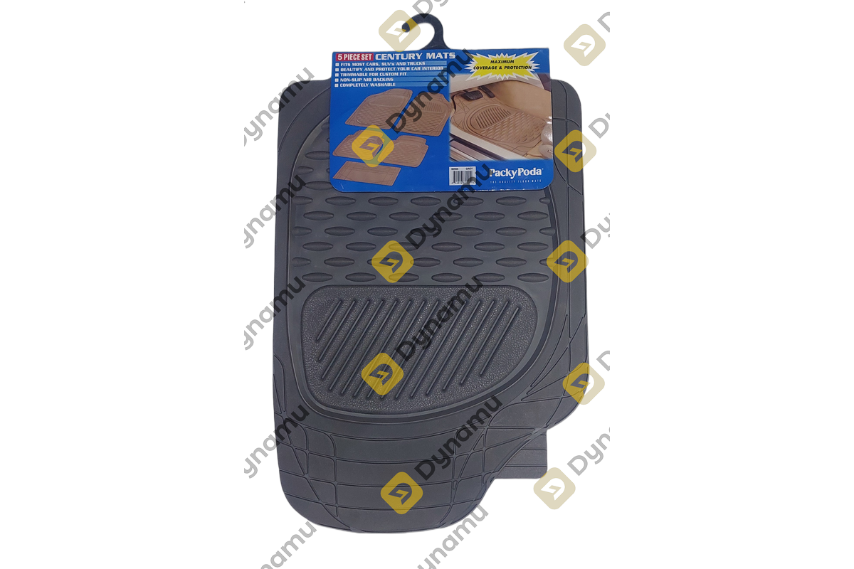 Universal Car Floor Mats - 5 Pack